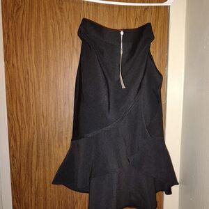 WOW Couture Black Midi Skirt